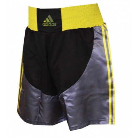 Pantaloncini Boxe Black/Solar Giallo Adidas