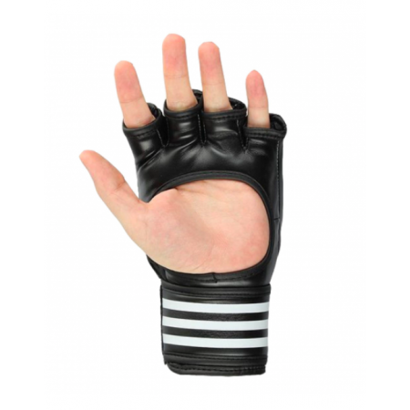 Guanti MMA Ultimate in pelle con gel Black Adidas