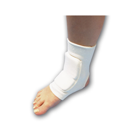 Padded and elasticated cotton ankle cuff