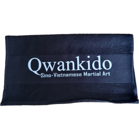Towel Serviette Qwan ki do Black AXMSports