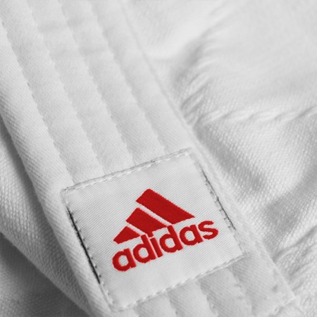 Judogi J500 bianco con strisce Italia Adidas