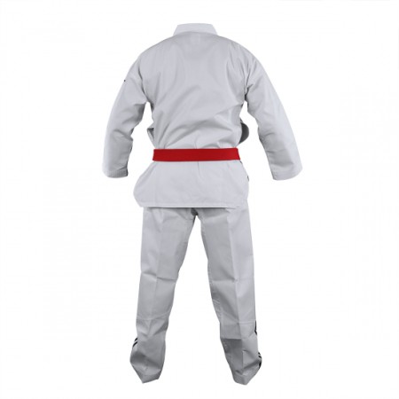 Dobok Taekwondo Adi-Club collo bianco Adidas