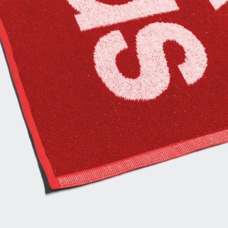 Asciugamano rosso misura L Adidas